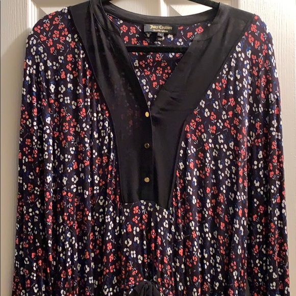 Juicy Couture Floral Dress L - Picture 2 of 4